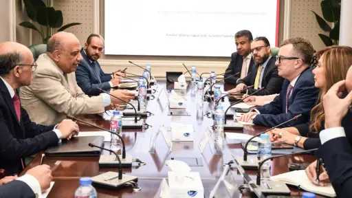 وزيرا الكهرباء والتخطيط يبحثان خطة العمل والتعاون المشترك... وزيرا الكهرباء والتخطيط يبحثان خطة العمل والتعاون المشترك فى مشروعات تحلية مياه البحر