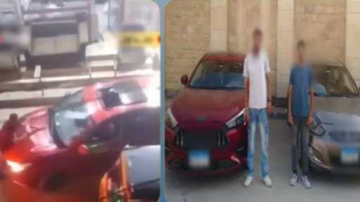 مشاجرة بين قائدي سيارتين في الجيزة بسبب أولوية المرور