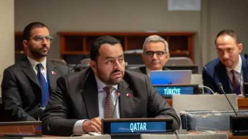 قطر تجدد رفضها للانتهاكات الإسرائيلية في القدس خلال... قطر تجدد رفضها للانتهاكات الإسرائيلية في القدس خلال الاجتماع الوزاري العربي الإسلامي في نيويورك