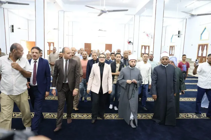 وزير الأوقاف ومحافظ الوادي الجديد