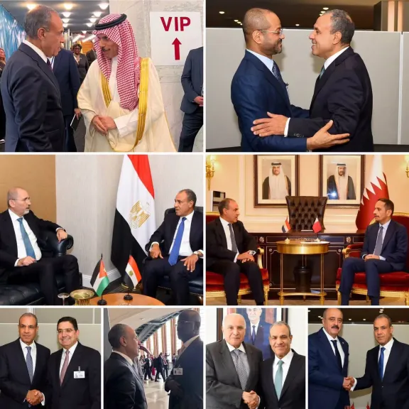 نشاط مكثف لوزير الخارجية خلال الجمعية العامة للأمم المتحدة لدعم القضايا العربية