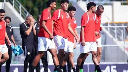 منتخب مصر يختتم تدريباته استعدادًا لمواجهة جنوب السودان... منتخب مصر يختتم تدريباته استعدادًا لمواجهة جنوب السودان في تصفيات أمم إفريقيا