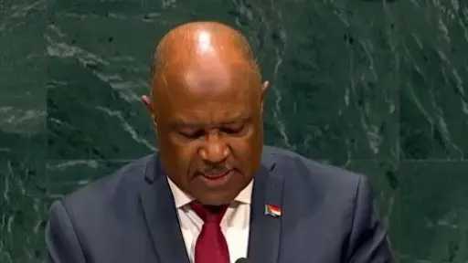 السودان أمام الأمم المتحدة: يجب وقف التدخلات الخارجية ونزع سلاح الدعم السريع