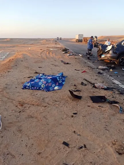 الاسعاف تنقل المصابين