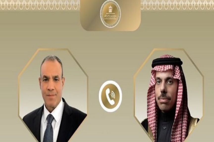 وزير الخارجية ونظيره السعودي