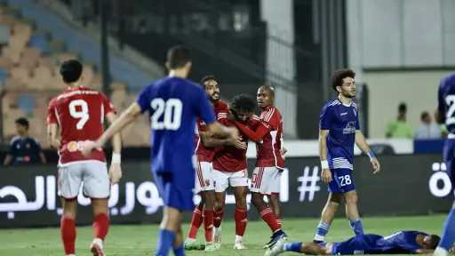 الأهلي يضرب مصر المقاصة بثلاثية في ثاني ودياته... الأهلي يضرب مصر المقاصة بثلاثية في ثاني ودياته خلال التوقف