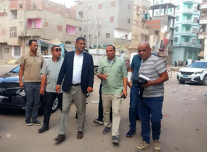 جانب من جولة نائب محافظ الدقهلية