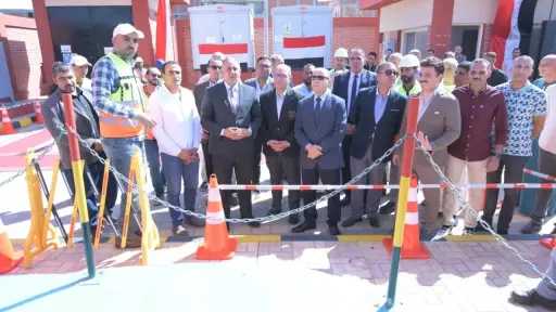 محافظ الغربية يفتتح محطة رفع صرف صحي كفر... محافظ الغربية يفتتح محطة رفع صرف صحي كفر الساحل بطنطا بتكلفة 37 مليون جنيه