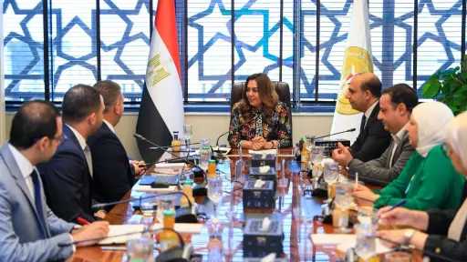 وزيرة التنمية المحلية والبيئة تبحث مع إحدى شركات... وزيرة التنمية المحلية والبيئة تبحث مع إحدى شركات القطاع الخاص أحدث الحلول والتطبيقات الرقمية لدعم تنفيذ المنظومة