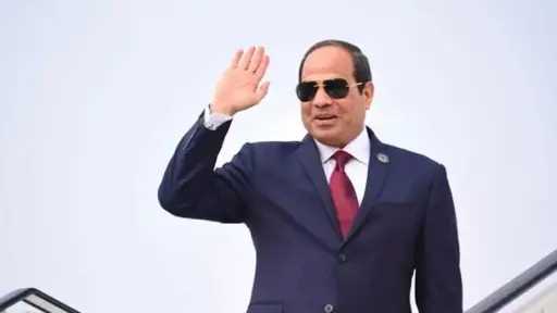 الرئيس السيسي يصل قاعدة سول الجوية في مستهل... الرئيس السيسي يصل قاعدة سول الجوية في مستهل زيارة لجمهورية كوريا