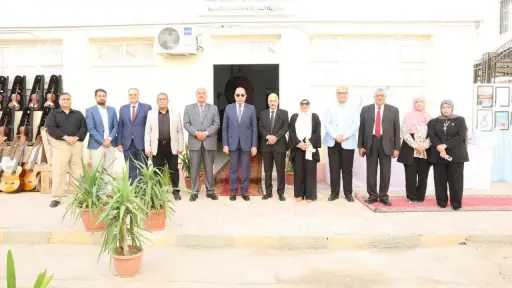 محافظ المنيا يفتتح مركز التنمية المهنية بمدرسة «أبو شناف الثانوية بنين»