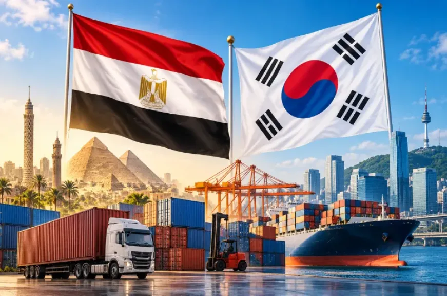التجارة بين مصر وكوريا