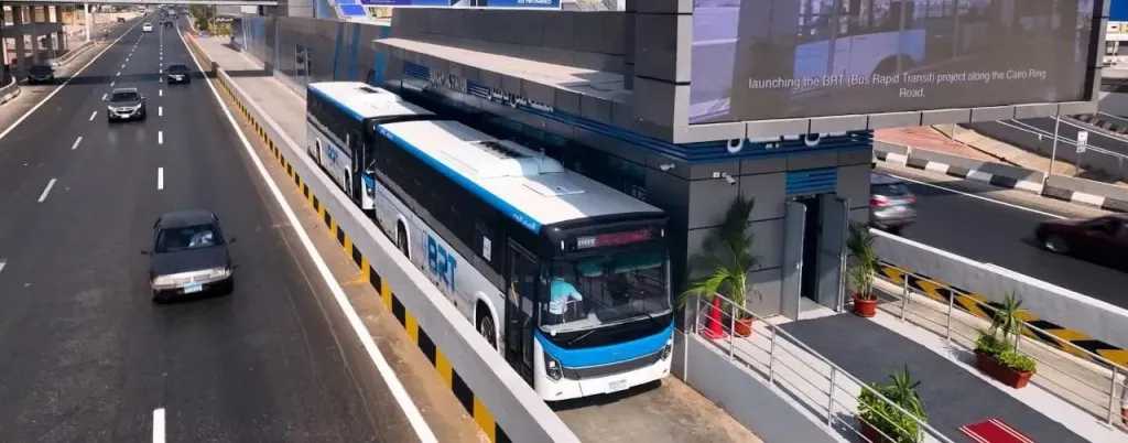 بدء تحرك أتوبيسات BRT مباشرة من الإسكندرية الزراعي إلى «صن كابيتال»