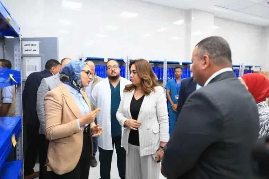 وزيرة التنمية المحلية والبيئة: الارتقاء بمستوى الخدمات الصحية بالقرى محور أساسي لتحسين جودة الحياة