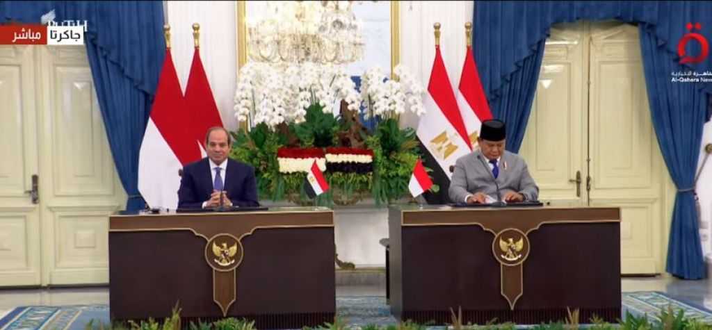 الرئيس السيسى ونظيره الإندونيسى يشهدان مراسم التوقيع على عدد من مذكرات التفاهم