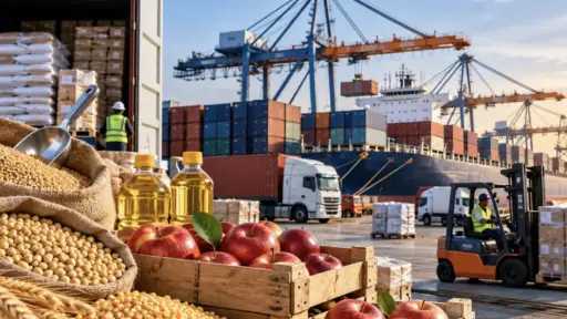 مصر تستورد 235 ألف طن من الأغذية عبر 84 دولة خلال أسبوع