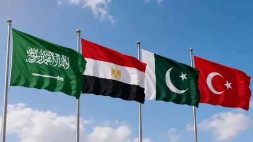 بيان مصري سعودي باكستاني تركي يدين الهجمات الحوثية... بيان مصري سعودي باكستاني تركي يدين الهجمات الحوثية على المملكة