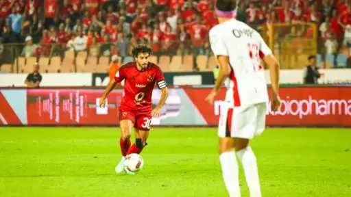 تسديدة صاروخية.. هاني يفتتح أهدافه ضد الزمالك في... تسديدة صاروخية.. هاني يفتتح أهدافه ضد الزمالك في القمة 133