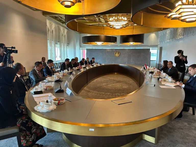 وزير الخارجية يلتقي رئيس مجموعة الصداقة البرلمانية التايلاندية–المصرية