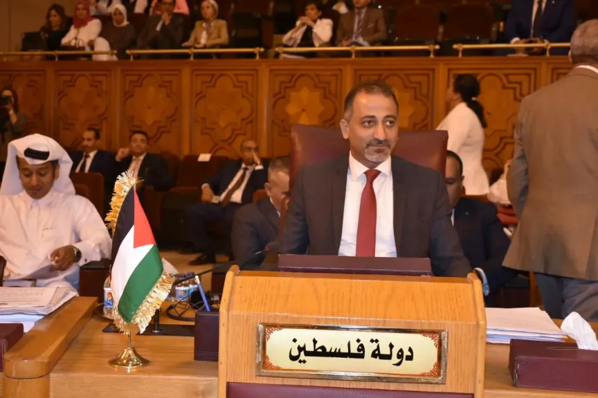مندوب فلسطين بالجامعة العربية