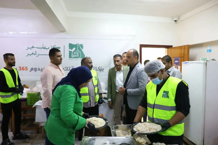 جانب من جولة نائب محافظ الوادي الجديد