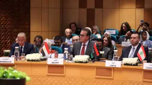 وزير الصحة يشهد افتتاح الدورة الثالثة والسبعين للجنة... وزير الصحة يشهد افتتاح الدورة الثالثة والسبعين للجنة الإقليمية لمنظمة الصحة العالمية لشرق المتوسط