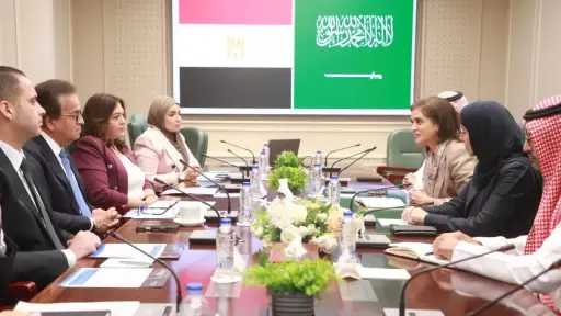 وزير الصحة يستقبل المدير الإقليمي لمنظمة الصحة العالمية لشرق المتوسط والمرشحة لمنصب المدير العام