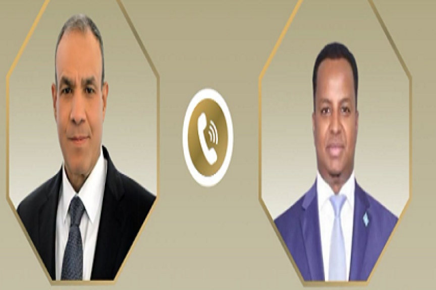وزير الخارجية ونظيره الصومالي