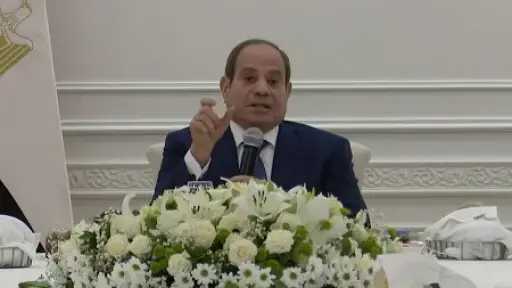 الرئيس السيسي: قلت لنتنياهو إن إقامة دولة فلسطينية... الرئيس السيسي: قلت لنتنياهو إن إقامة دولة فلسطينية مفيد للجميع لكنه لم يقتنع