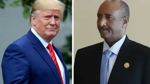 البرهان يبعث رسالة إلى ترامب ويؤكد التزام السودان... البرهان يبعث رسالة إلى ترامب ويؤكد التزام السودان بجهود السلام