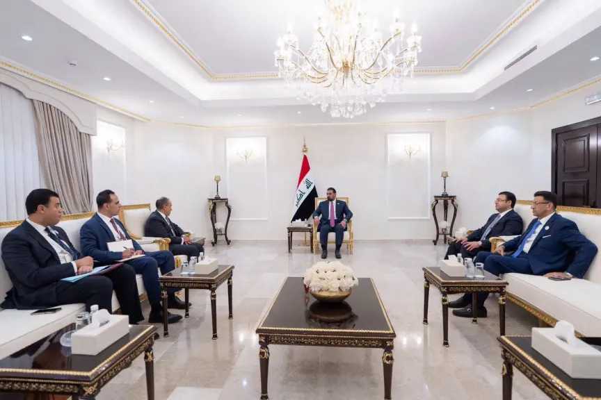 وزير الخارجية يلتقي رئيس مجلس النواب العراقي ويشدد على أهمية تعزيز التعاون البرلماني