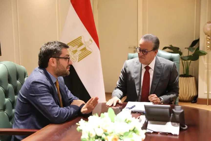 وزير الصحة يستقبل مرشح أرمينيا لمنصب مدير عام منظمة الصحة العالمية