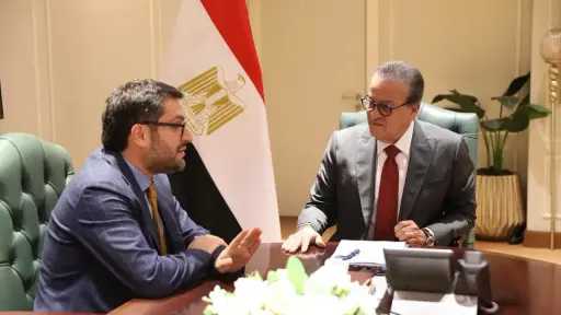 وزير الصحة يستقبل مرشح أرمينيا لمنصب مدير عام... وزير الصحة يستقبل مرشح أرمينيا لمنصب مدير عام منظمة الصحة العالمية