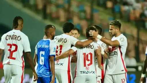 بعثة الزمالك تصل القاهرة بعد الفوز على الجيش... بعثة الزمالك تصل القاهرة بعد الفوز على الجيش الرواندي في دوري أبطال إفريقيا