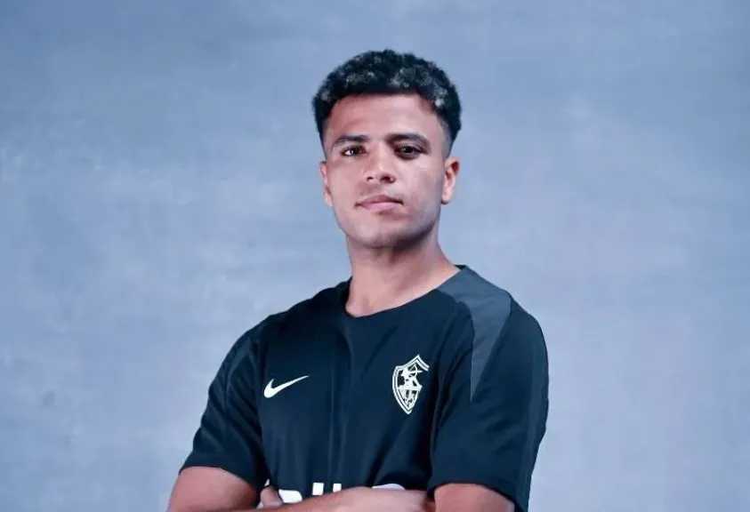 إصابة أحمد ربيع لاعب الزمالك بكسر في الأنف