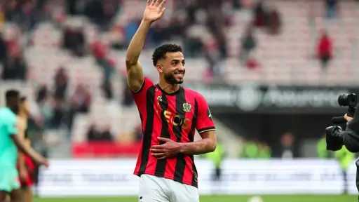 محمد عبد المنعم الأفضل في مباراة نيس وليون... محمد عبد المنعم الأفضل في مباراة نيس وليون بتقييم مرتفع وإشادة فرنسية