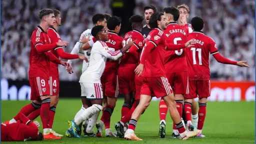 إشبيلية يسخر من هدف مبابي أمام ريال مدريد... إشبيلية يسخر من هدف مبابي أمام ريال مدريد ويثير الجدل حول التحكيم