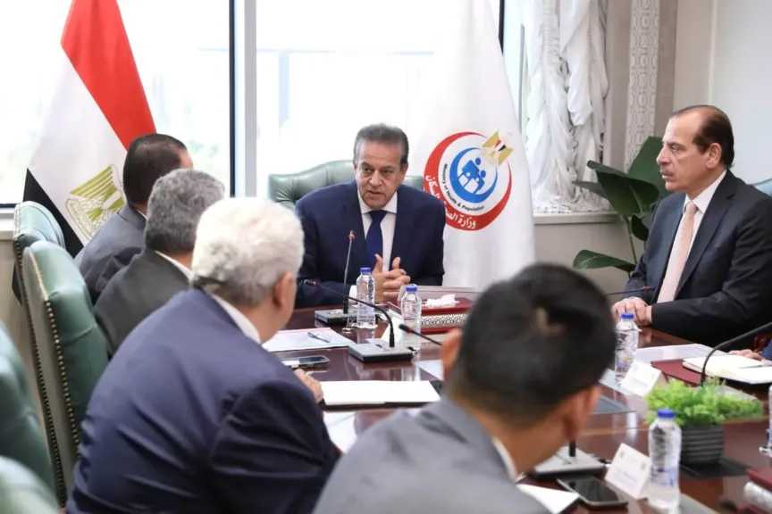وزير الصحة يستقبل وفد شركة هواوي لتعزيز التعاون المشترك بالقطاع الصحي