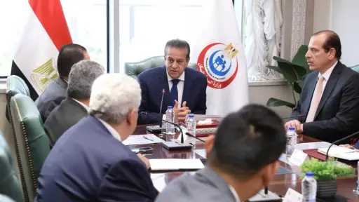 وزير الصحة يستقبل وفد شركة هواوي لتعزيز التعاون... وزير الصحة يستقبل وفد شركة هواوي لتعزيز التعاون المشترك بالقطاع الصحي