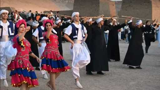 الثقافة تختتم مهرجان أسوان بعروض فنية أمام معبد... الثقافة تختتم مهرجان أسوان بعروض فنية أمام معبد أبو سمبل احتفالا بتعامد الشمس