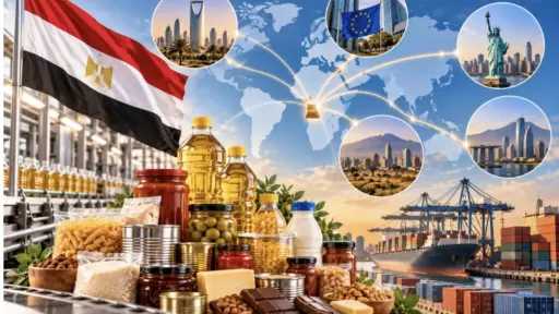 الدول العربية تستحوذ على 47% من صادرات الصناعات الغذائية المصرية خلال 9 أشهر