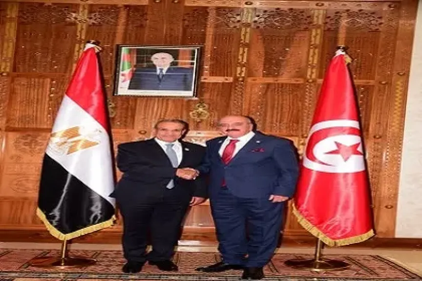 وزير الخارجية ونظيره التونسي