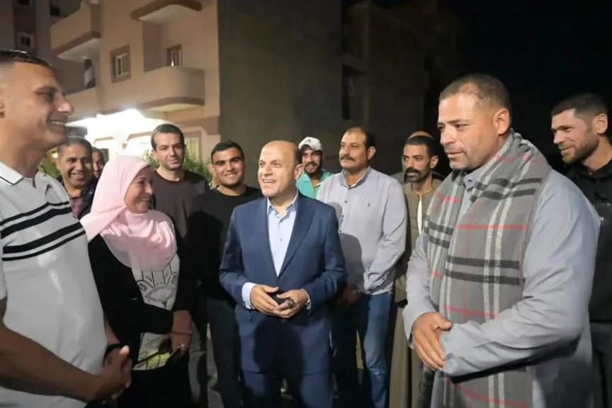 جانب من جولة محافظ الغربية