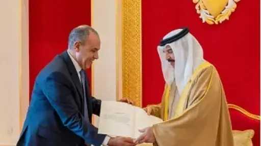 وزير الخارجية يسلم ملك البحرين رسالة خطية من... وزير الخارجية يسلم ملك البحرين رسالة خطية من الرئيس السيسي