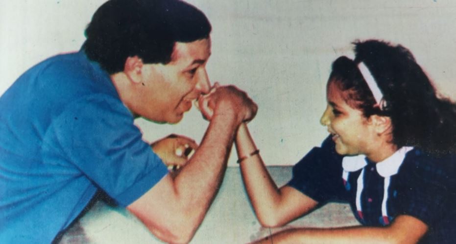 سعيد صالح وابنته هند