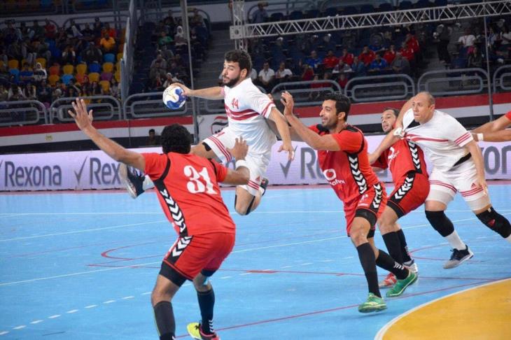 مباراة الأهلي والزمالك في نهائي كأس الكؤوس الإفريقية لكرة اليد