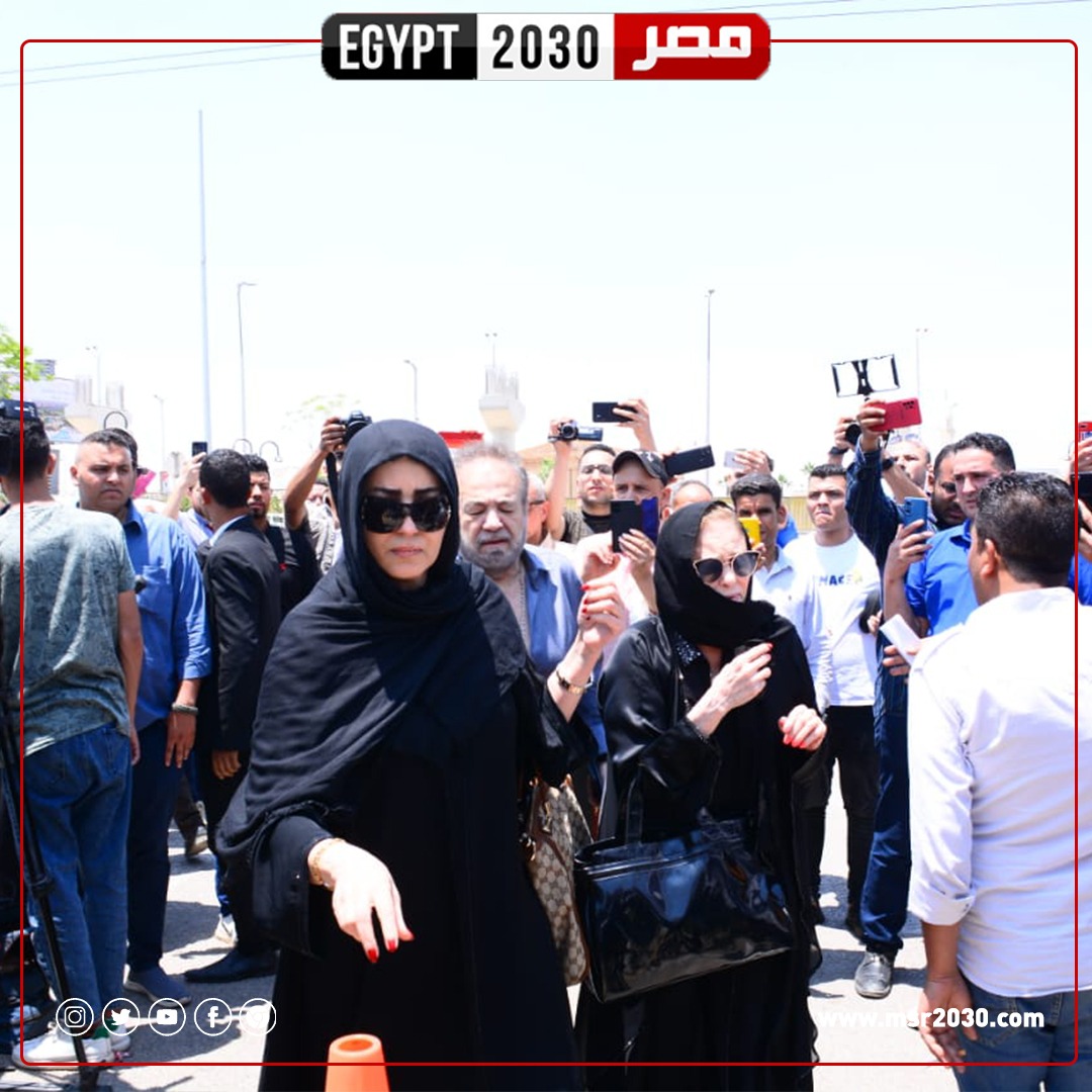 لقطات من جنازة سمير صبري 